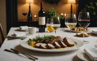 Harmonies inattendues entre boudin blanc et vins raffinés : l’art de l’accord parfait